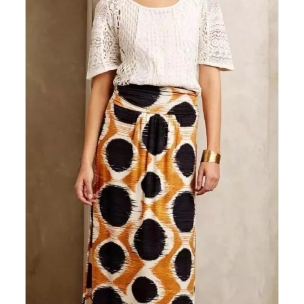 Anthropologie Meadow Rue Danut Lace Cream Blouse